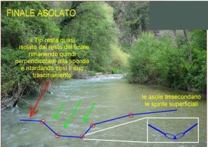 Pesca a mosca finale ad asole